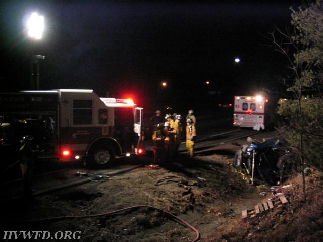 MVA with entrapment I-95 12/19/08